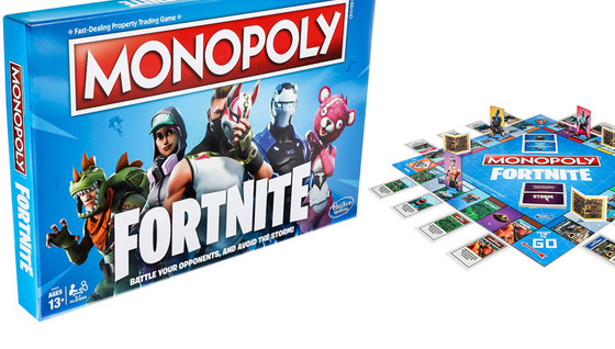 Le Monopoly Fortnite bientôt disponible