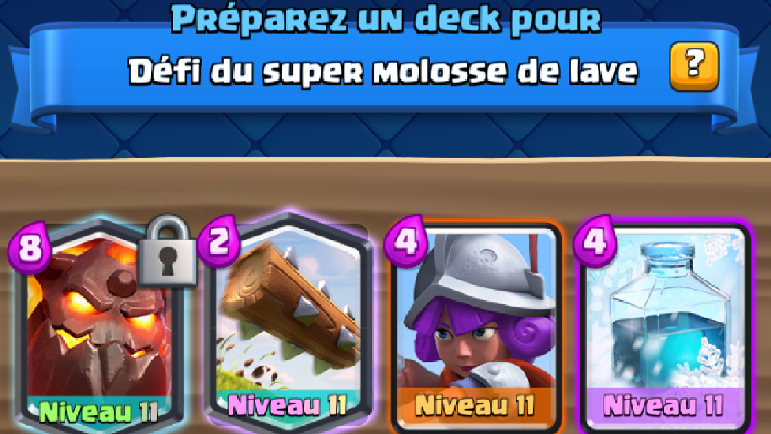 Super Molosse de lave Clash Royale, nouvelle carte de la mise à jour 7 février 2022