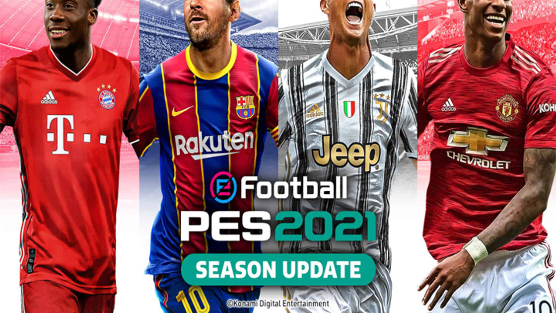 eFootball PES 2021 : Tous nos guides, conseils et astuces sur le jeu