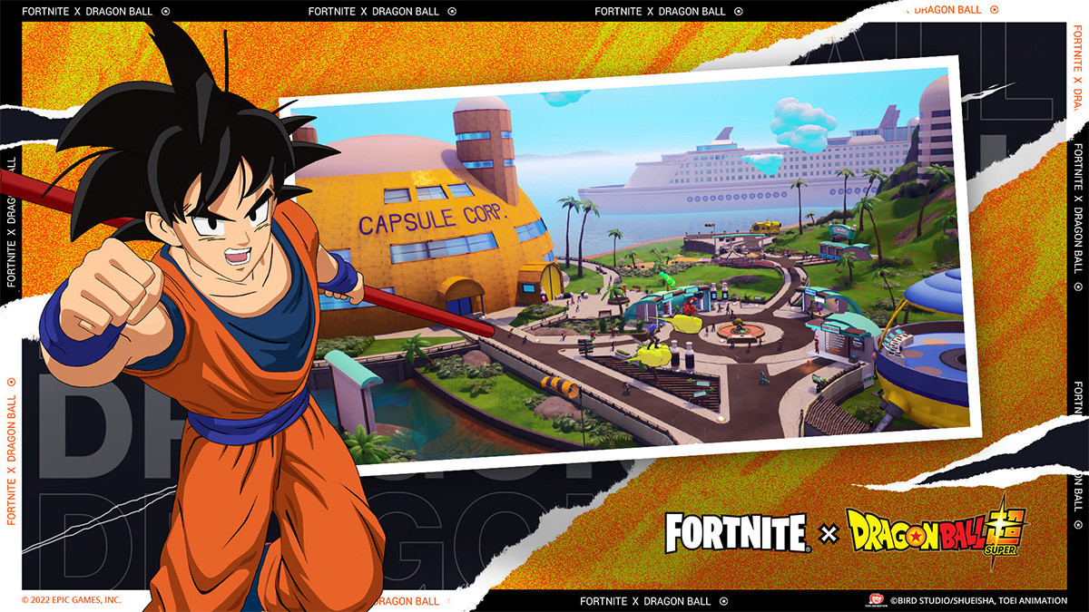 Obtenir des capsules et une Dragon Ball dans l'île d'aventure de Dragon Ball dans Fortnite