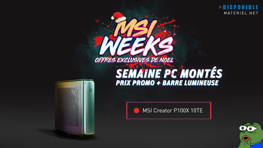 Nous avons pu tester un PC Gaming de MSI en promotion