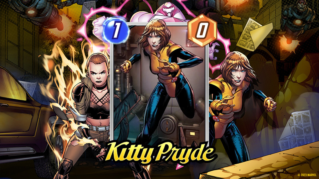 Kitty Pryde Marvel Snap : pourquoi la carte est-elle désactivée ?