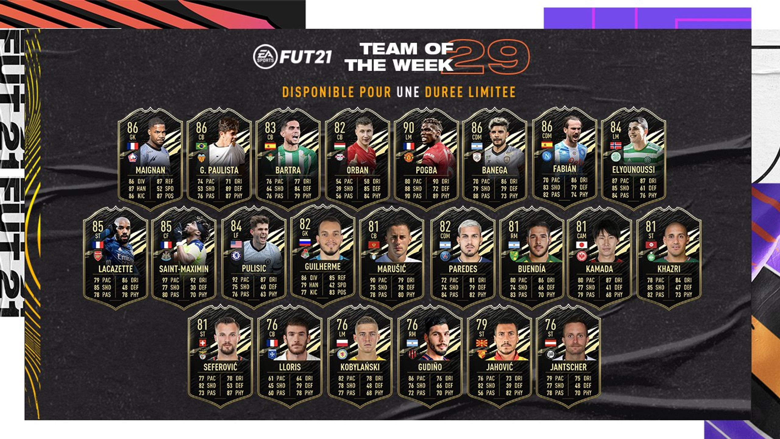 fifa-totw-29-team-of-the-week-equipe