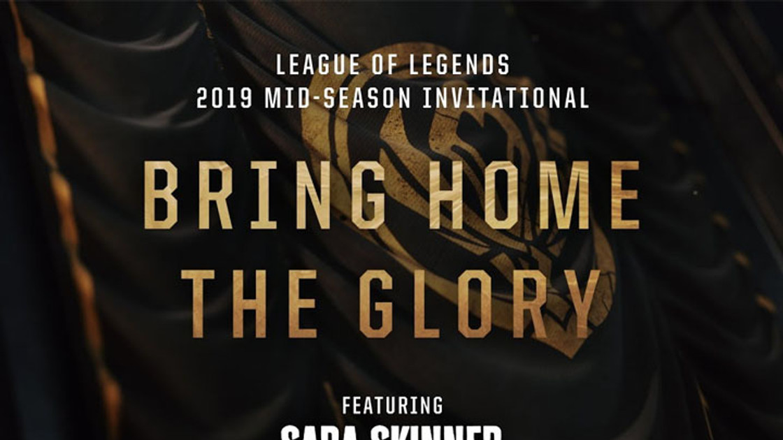 MSI 2019 : Musique officielle, Bring Home the Glory par Sara Skinner
