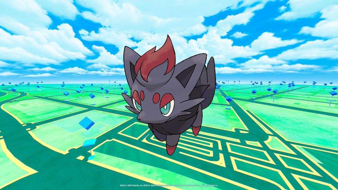 Zorua (shiny) sur Pokémon GO, apparition massive ce mardi 25 octobre 2022