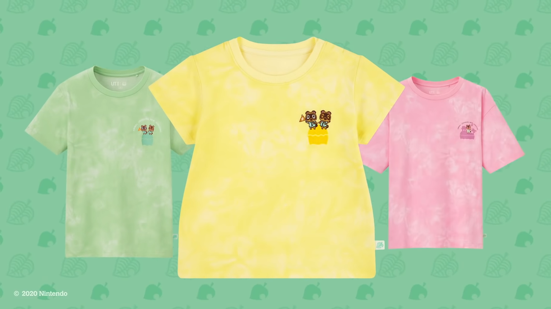 Uniqlo x Animal Crossing New Horizons : la collection de vêtements et accessoires