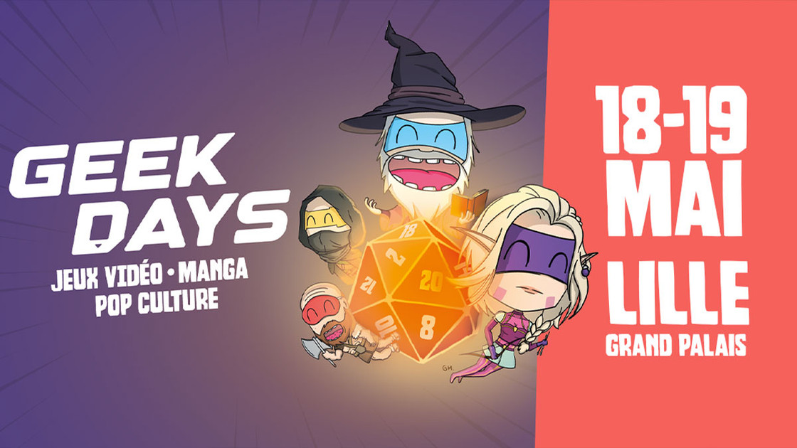 Geek days de Lille : toutes les informations pour la 12e édition !