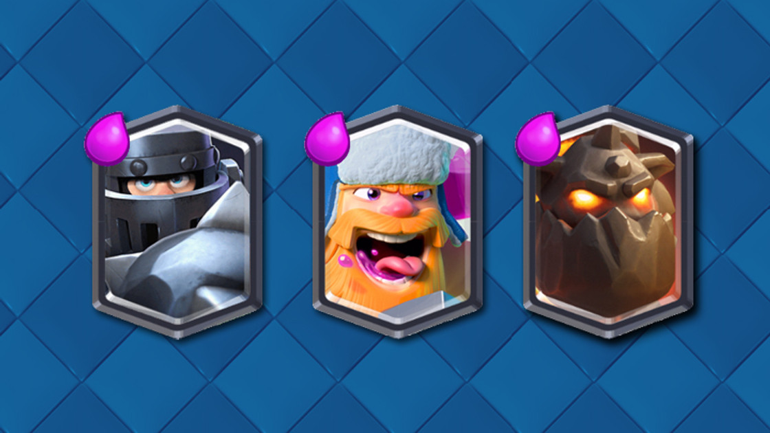 Clash Royale : 3 Decks Patch équilibrage 24 janvier