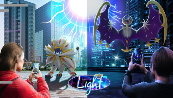 Éclipse astrale sur Pokémon Go, l'événement avec Solgaleo et Lunala