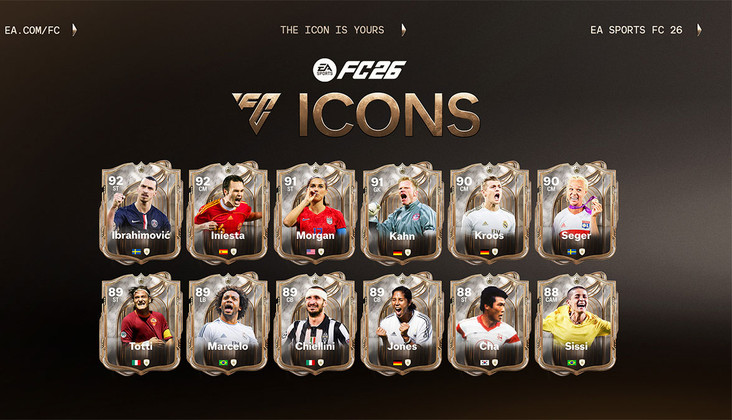 EA Sports FC 26 dévoile de nouvelles ICÔNES légendaires, dont Zlatan Ibrahimović et Alex Morgan