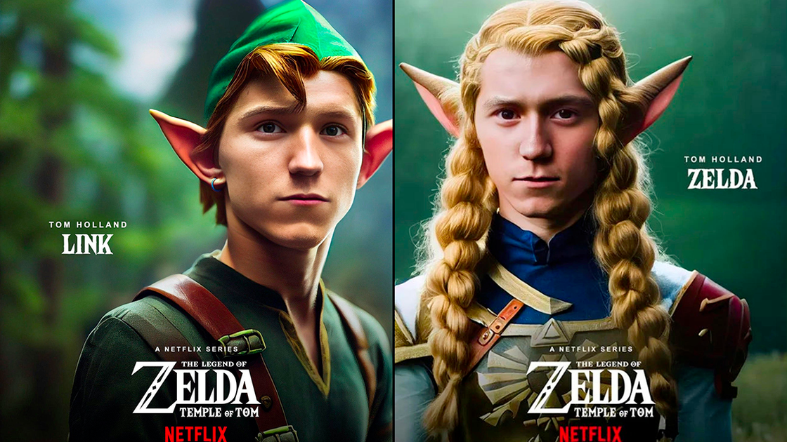Tom Holland Zelda Live Action : l'acteur va t-il incarner Link ?