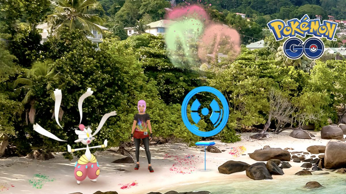 Méga-Charmina et Denticrisse dans la Fête des couleurs 2023 sur Pokémon Go