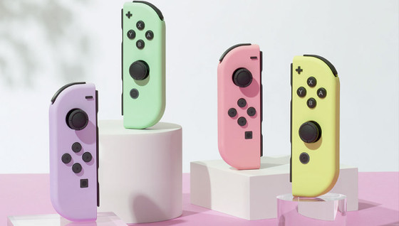 Date de sortie et prix des nouveaux Joy-Con pastel pour la Switch ?