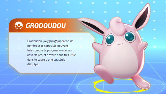 Guide Grodoudou (Wigglytuff) sur Pokémon Unite