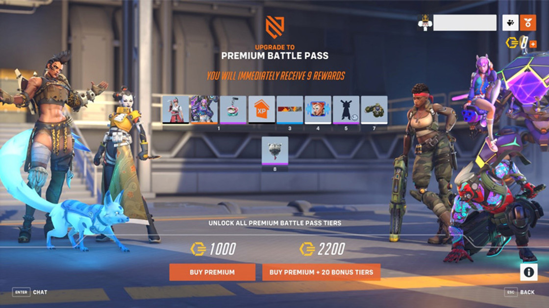 Présentation du Battle Pass et des saisons pour Overwatch 2