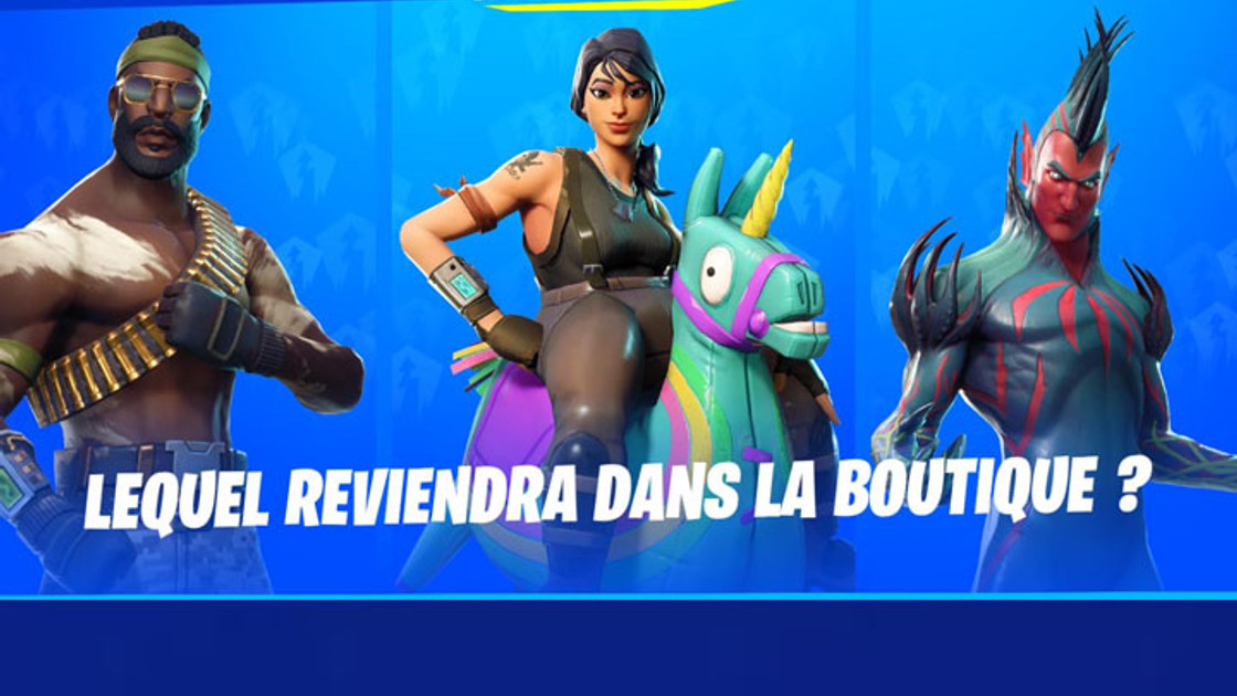 Fortnite : Comment et où voter pour choisir le skin de la boutique ?