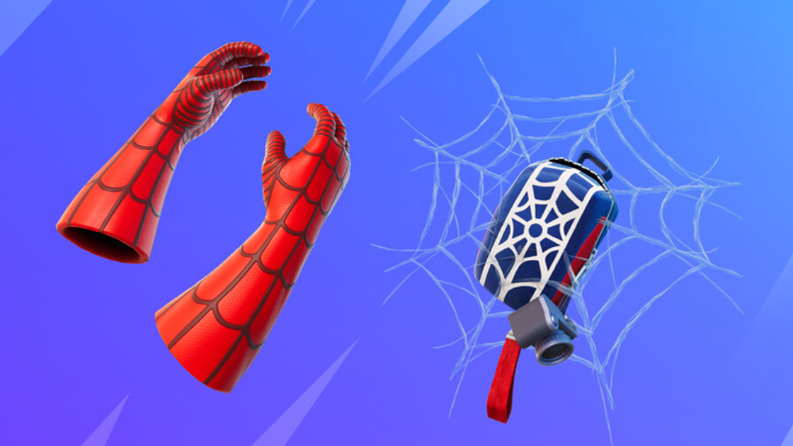 Se propulser sous les arches de Arche Aride, Pont Imposant ou Pont Couvert en utilisant le lance-toile de Spiderman, défi Fortnite