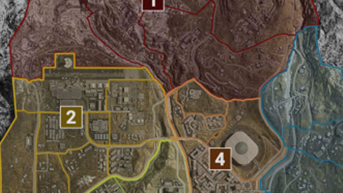 Call of Duty Warzone : Où drop, les spawns dans le Battle Royale de Modern Warfare