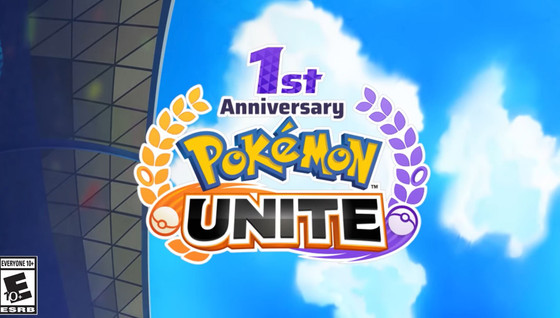 Quelles sont les récompenses prévues pour l'anniversaire de Pokémon Unite sur Switch ?