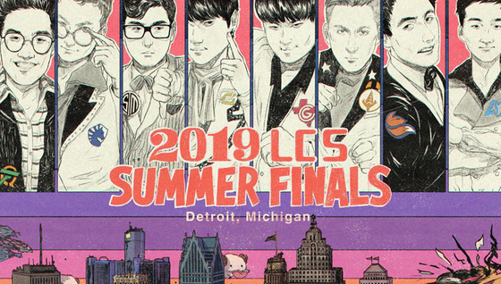 Les finales des LCS à Detroit