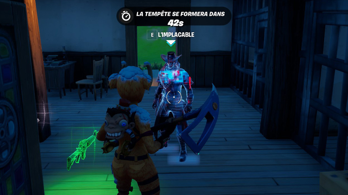 Où est Implacable, le PNJ Fortnite en saison 6 ?