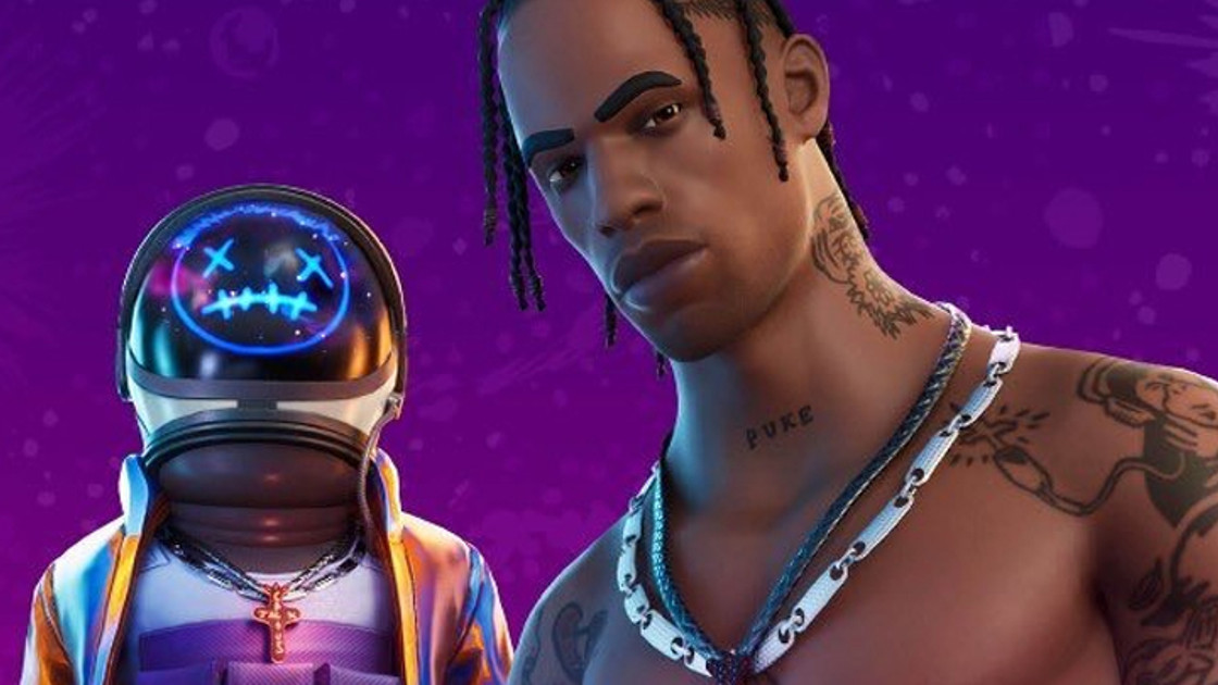 Fortnite : Skin Travis Scott et nouveaux skins au patch 12.41