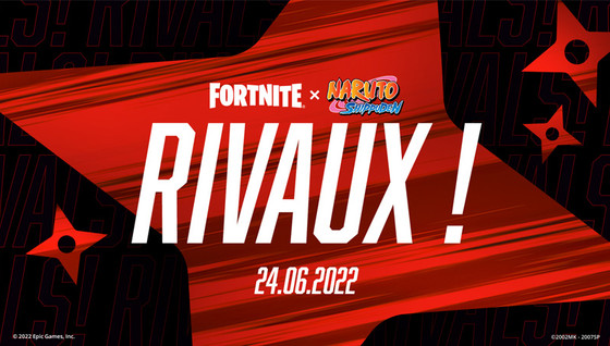 Une collaboration Fortnite et Naruto annoncée !