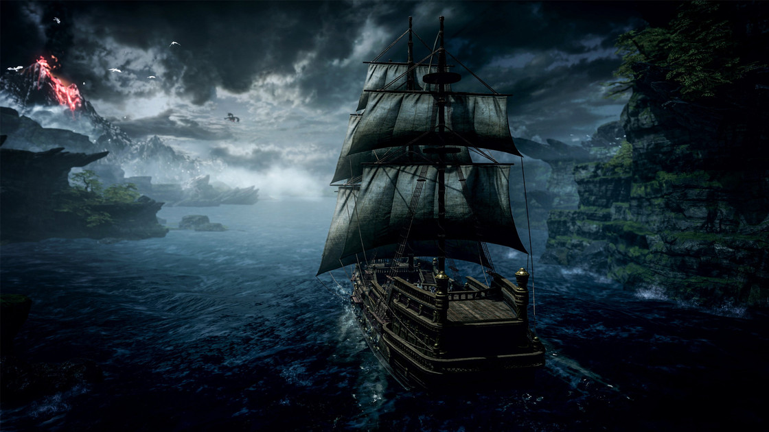 Peyto Lost Ark, où se trouve le bateau pirate ?
