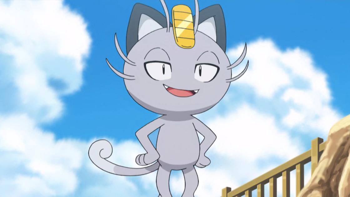 Miaouss Alola (shiny) dans les Heures de Pokémon Vedette de septembre sur Pokémon GO