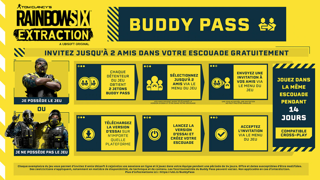 Pass Ami R6 Extraction, comment jouer gratuitement à Rainbow Six avec le Buddy Pass ?