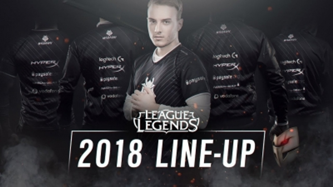 LoL : La composition de G2 Esports au complet - LCS EU 2018