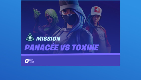 Mission Panacée vs Toxine, tous les défis