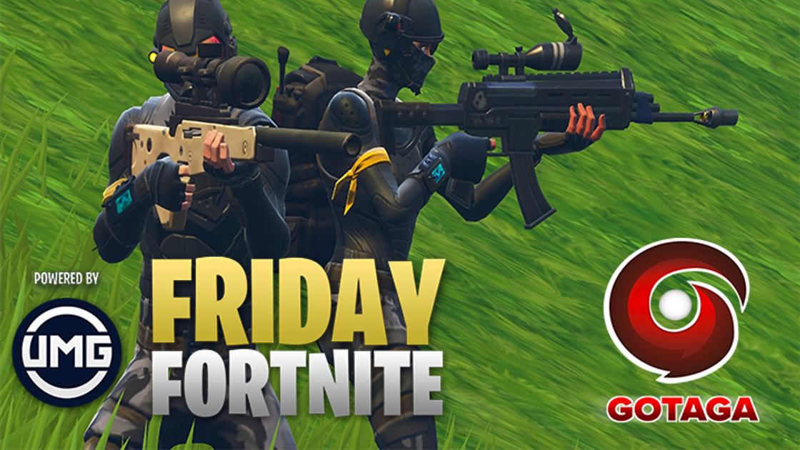 Fortnite : Gotaga participe au FridayFortnite