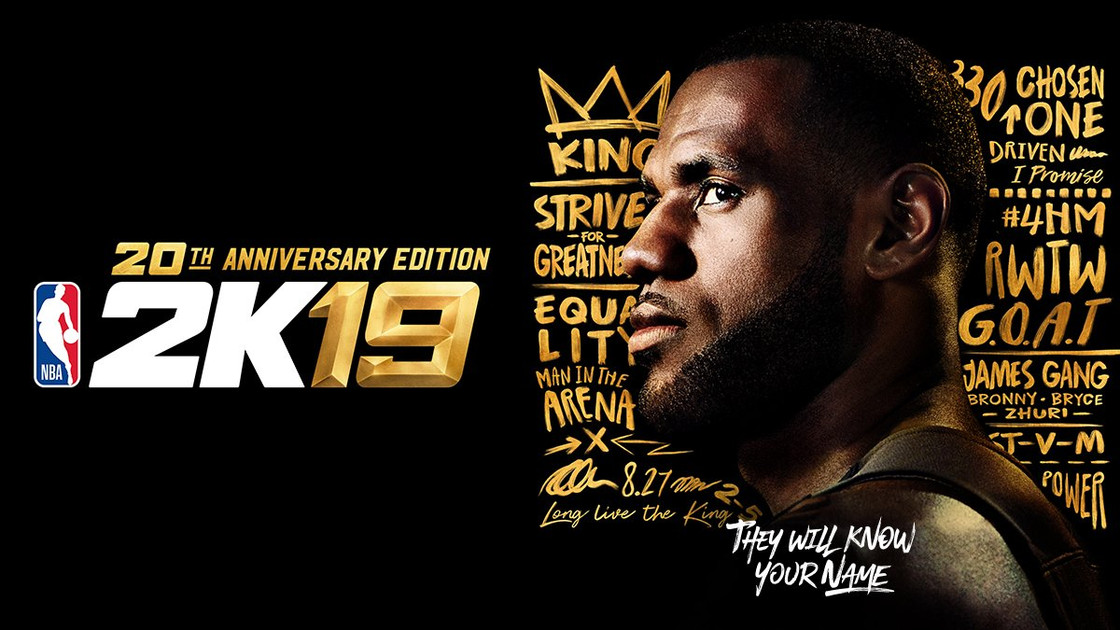 NBA 2K19 : LeBron James en couverture !