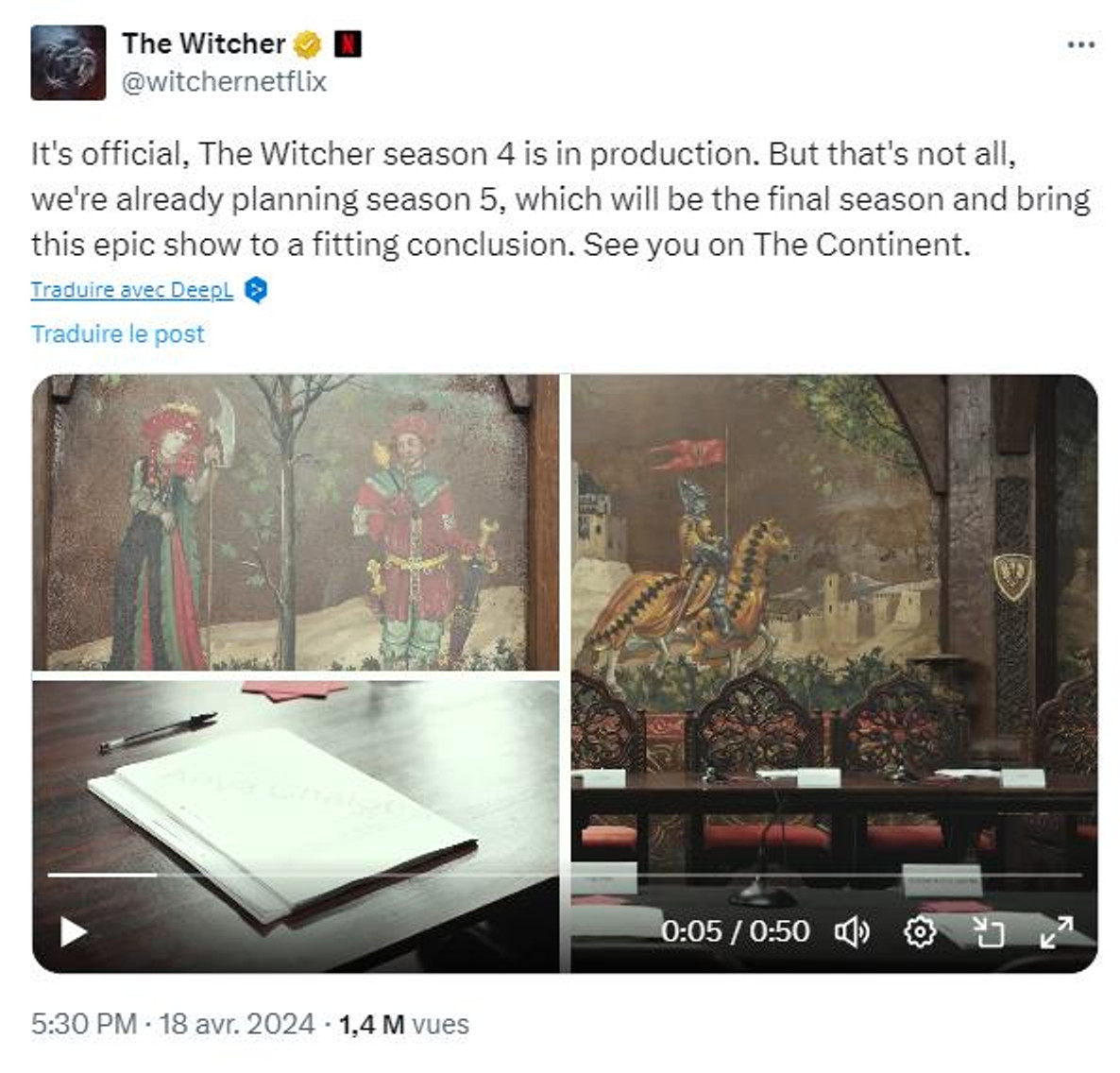 the-witcher-serie-debut-tournage-saison-4