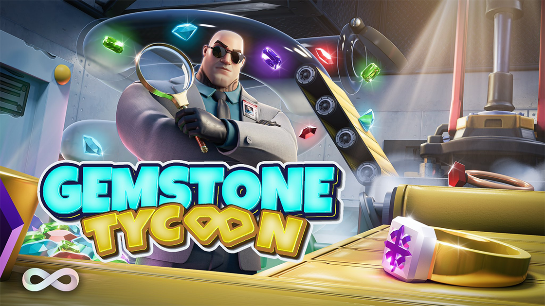 Fortnite Gemstone Tycoon : le nouveau mode original fait sur le mode Créatif 2.0