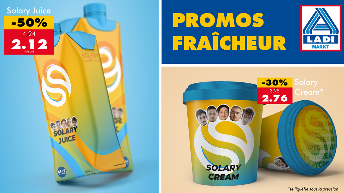 Solary Juice Aldi, les meilleurs memes Kcorp VS Solary