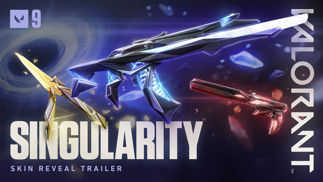 Nouveau skin Singularité VALORANT : date de sortie, prix et armes choisies pour les nouvelles apparences