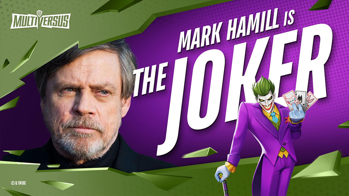 MultiVersus : le Joker, doublé par Mark Hamill, intègre le roster de la saison 1 avec les Supers Nanas !