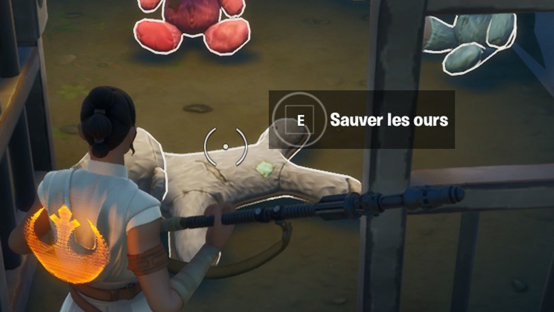 Fortnite : Liberté pour les nounours, défi caché