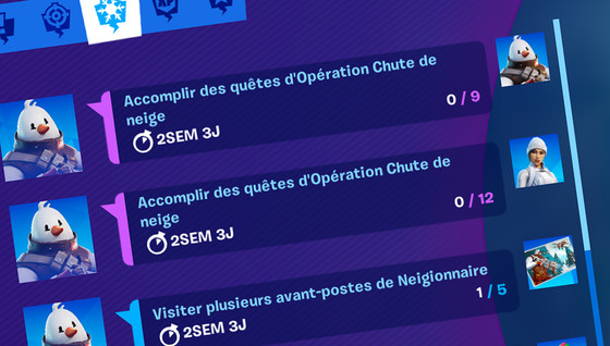 Quelle est la couleur d'une quête épique dans Fortnite ?