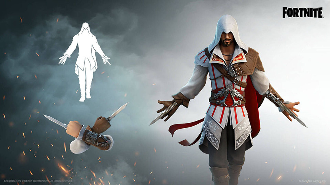 Skin Ezio Fortnite Assasin's Creed, quand est-il disponible dans la boutique ?