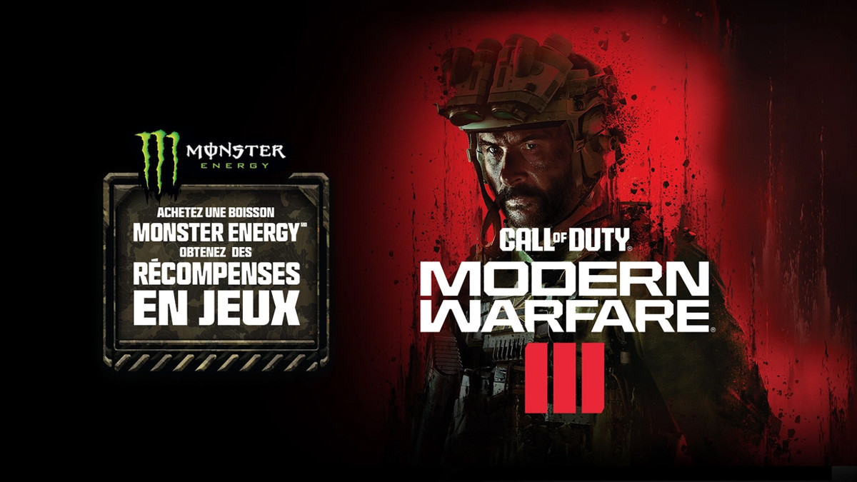 Code Monster Energy MW3 : comment obtenir les récompenses ?