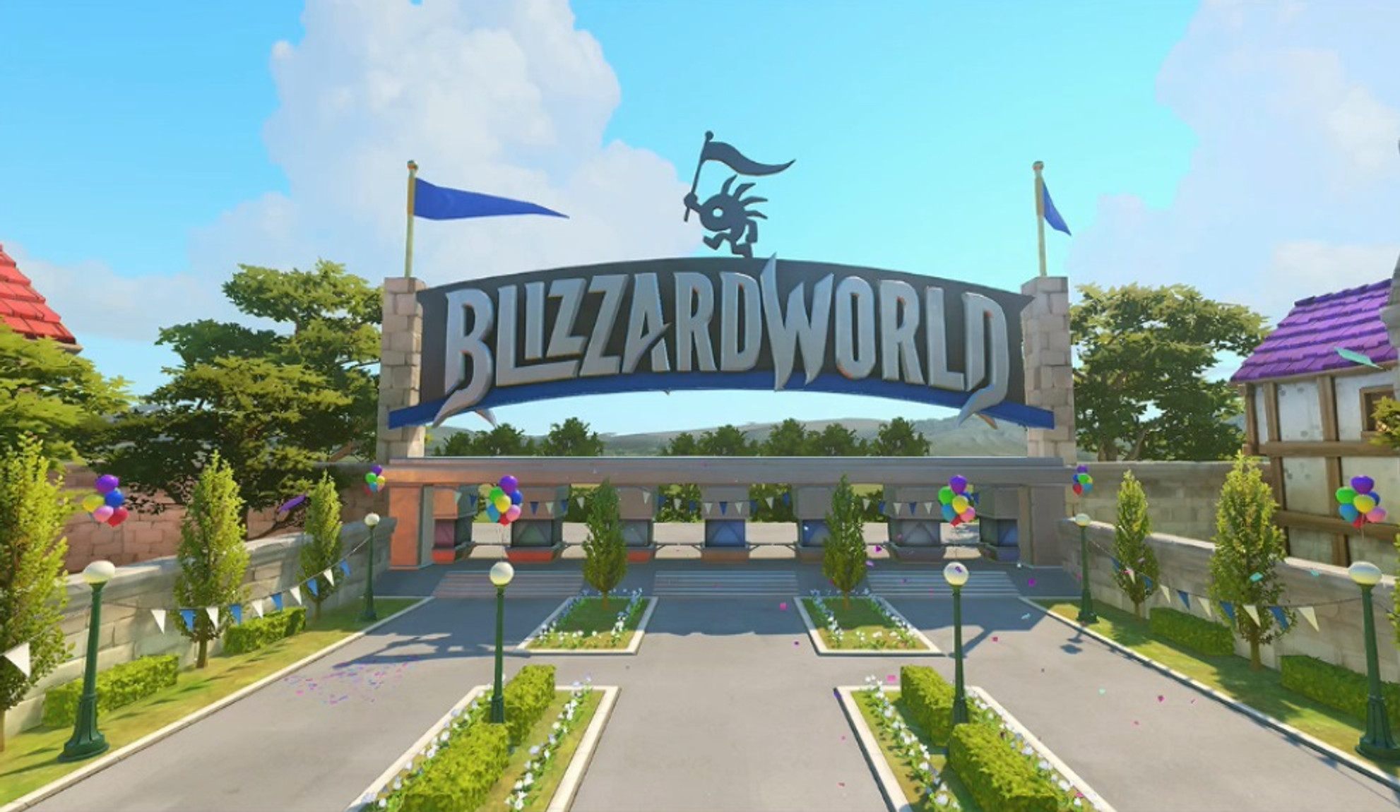 Pas de partie compétitive sur Blizzard World