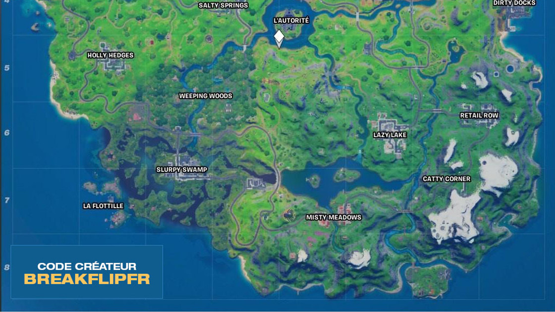Où est Iron Man de Stark Industries dans Fortnite ?