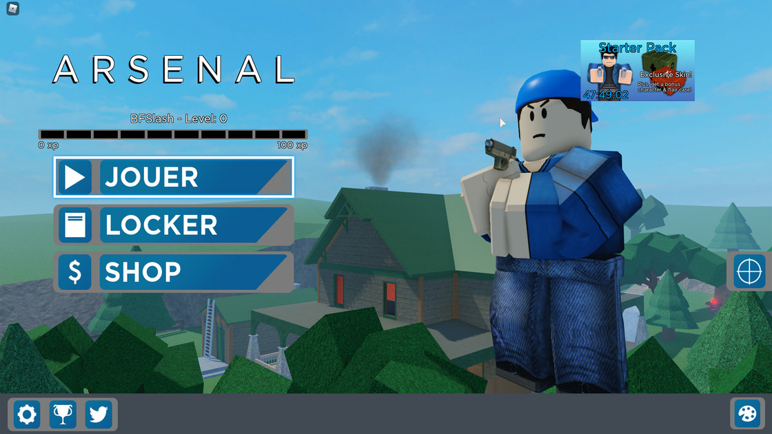 Code Arsenal Roblox 2021 promo, liste