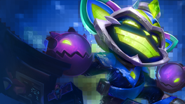 Compo Ziggs avec Cyberboss et Technophile au Set 14 de TFT