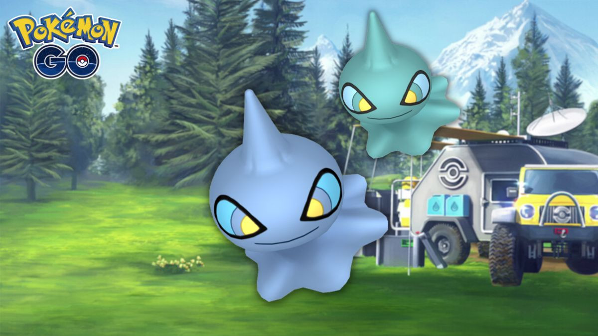 Polichombr (shiny) dans les Heures de Pokémon Vedette d'octobre 2022 sur Pokémon GO