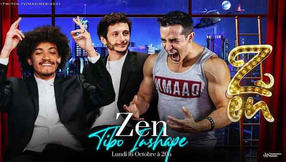 Zen reçoit Tibo InShape sur son plateau ! Où regarder l'émission et le replay ?