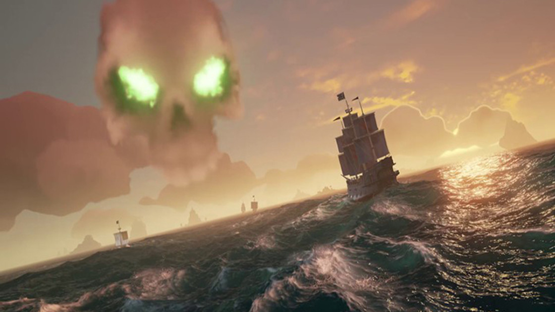Sea of Thieves : Raids et iles squelettes dans le jeu